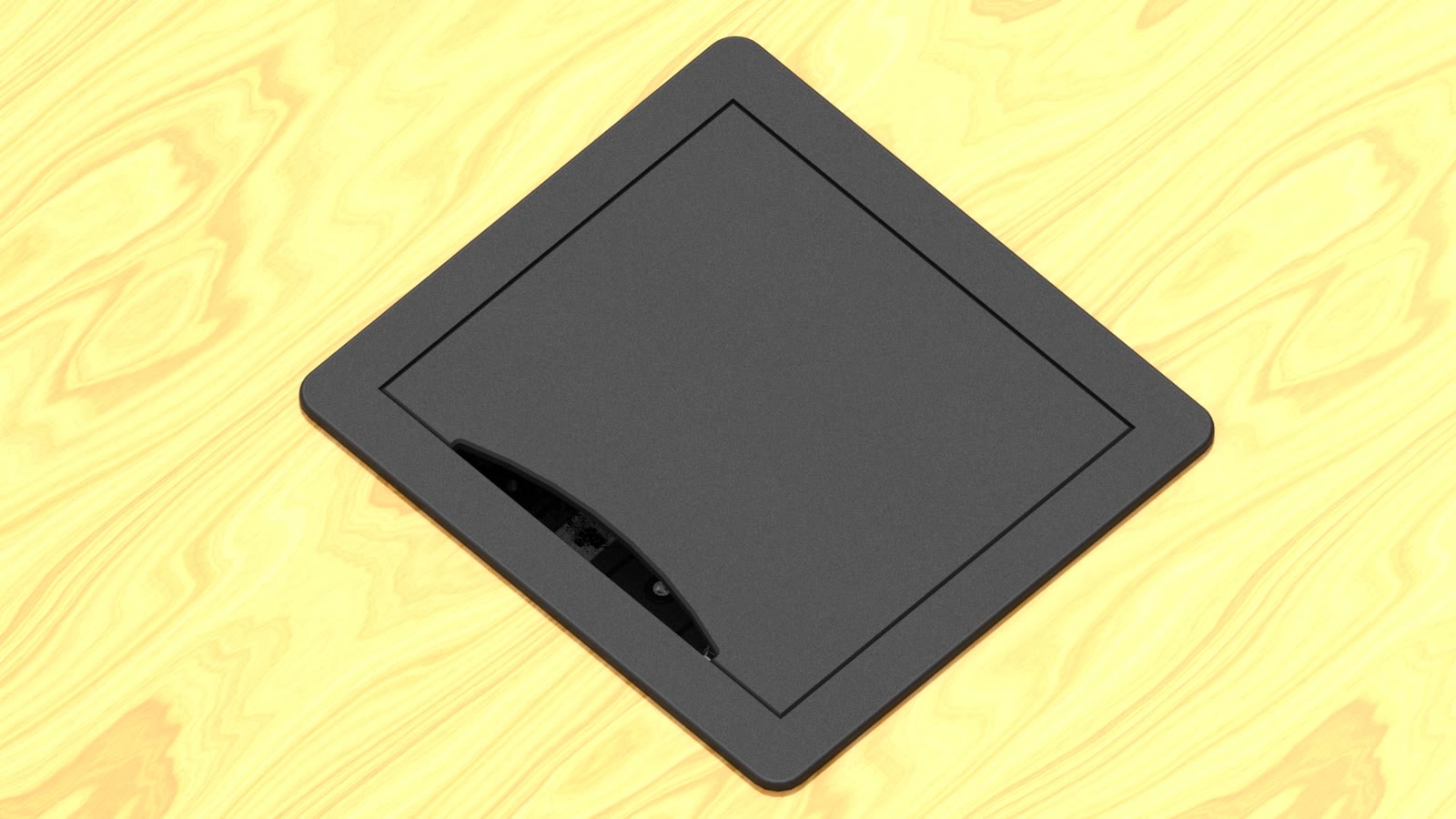 Painel de Mesa Multiconexão iC-TB-1, cor preto — imagem 6