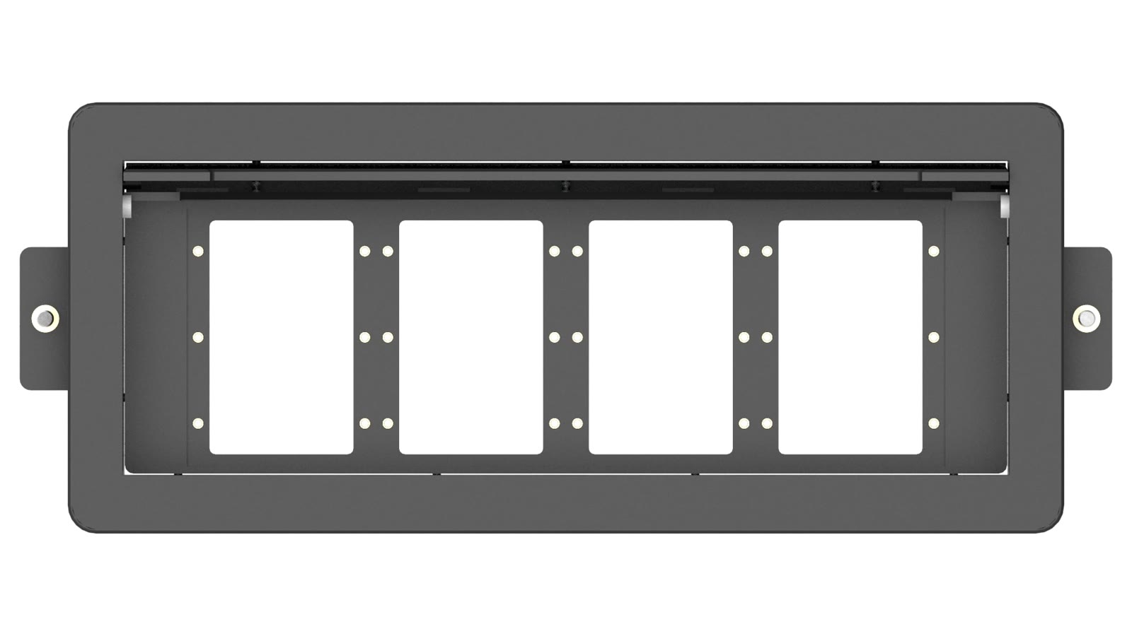 Painel de Mesa Multiconexão iC-TB-2, cor preto — imagem 10