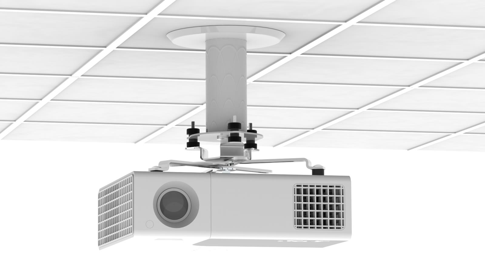 Suporte para projetor iC-TRUSS, cor branco — imagem 2