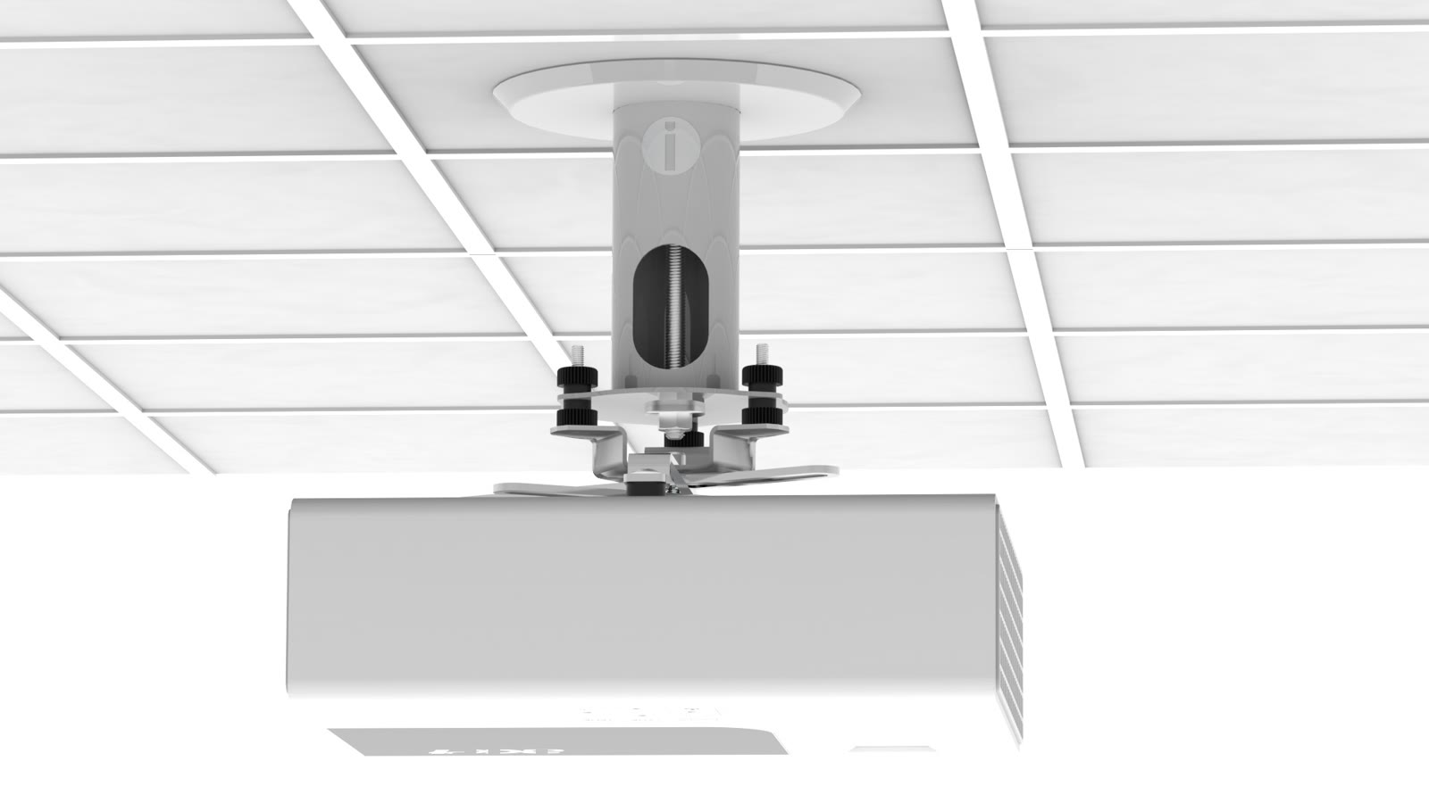 Suporte para projetor iC-TRUSS, cor branco — imagem 3