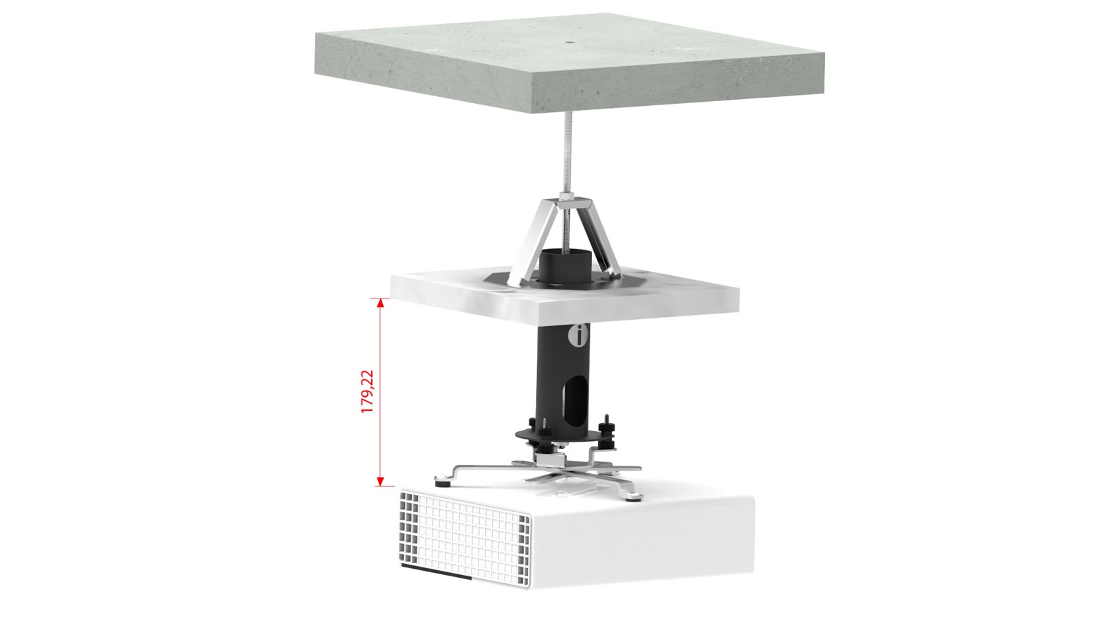Suporte para projetor iC-TRUSS, cor preto — imagem 5